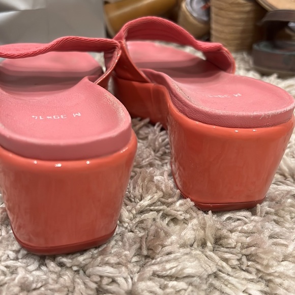 PINK PRADA WEDGES - Picture 4 of 5